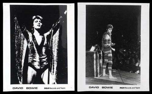 Neal Preston / RCA records - 2 x David Bowie, Ziggy Stardust, Antiquités & Art, Art | Peinture | Moderne