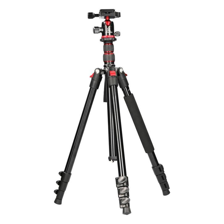 Uegogo aluminium driepoot statief met garantie, Audio, Tv en Foto, Fotografie | Statieven en Balhoofden, Gebruikt, Ophalen of Verzenden