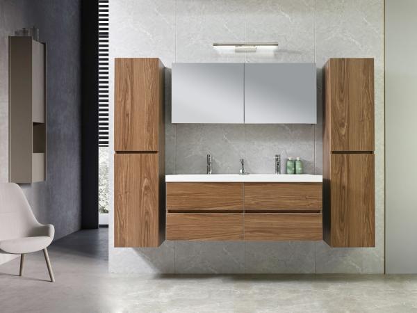 Veiling - badkamermeubel incl. spiegel/kranen 120x47cm, Huis en Inrichting, Badkamer | Badkamermeubels