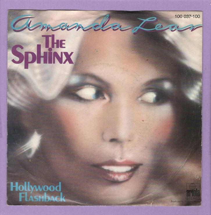 Amanda Lear – The Sphinx / Hollywood Flashback (1-7-Vinyl-S, Cd's en Dvd's, Vinyl Singles, Ophalen of Verzenden