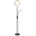 vidaXL Lamp staand 18 W dimbaar 180 cm zilverkleurig, Huis en Inrichting, Lampen | Overige, Nieuw, Verzenden