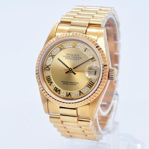 Rolex - Oyster Perpetual Datejust - 68278 - Femme -, Handtassen en Accessoires, Horloges | Heren