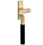 Raamboom Met sluitplaat links Bauhaus ebben messing antiek, Doe-het-zelf en Bouw, Nieuw, Overige materialen, Klink of Kruk