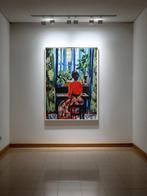 E. García - CHICA TOCANDO EL PIANO XL (NO RESERVE), Antiek en Kunst