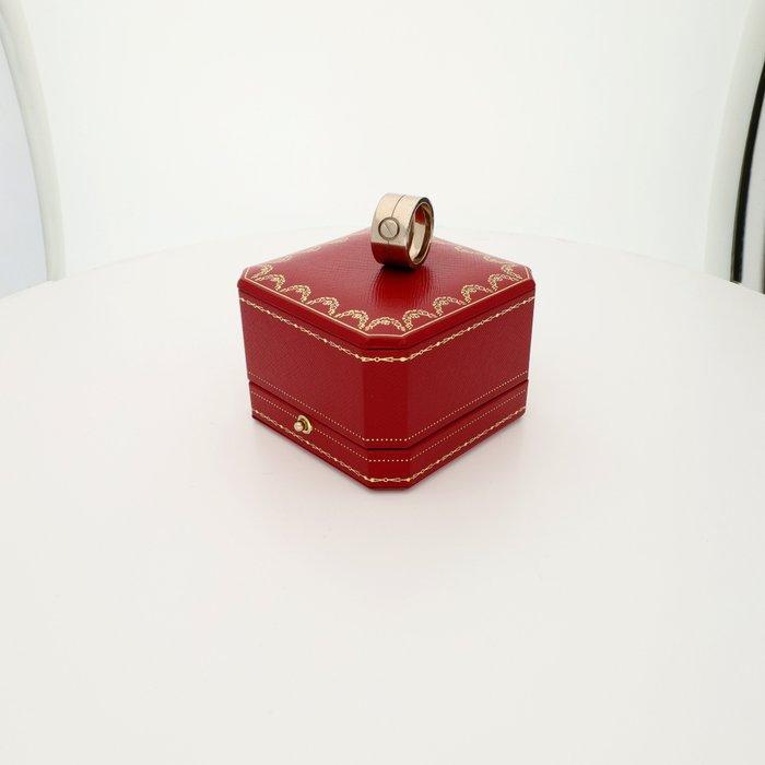 Cartier - Bague - Love - 18 carats Or blanc, Handtassen en Accessoires, Ringen
