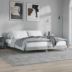 vidaXL Bedframe bewerkt hout betongrijs 120x200 cm, Huis en Inrichting, Slaapkamer | Bedden, Verzenden, Nieuw