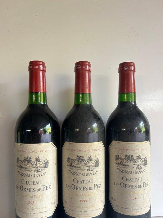 ② 1993 Chateau Les Ormes de Pez - Saint-Estèphe Cru