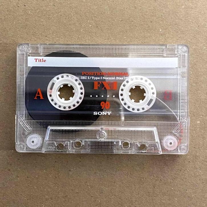 Sony FX I 90 onbespeeld gebruikt (Cassette band), Cd's en Dvd's, Cassettebandjes, Ophalen of Verzenden