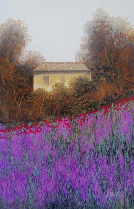 Guido Borelli - papalanda, Antiquités & Art, Art | Peinture | Moderne