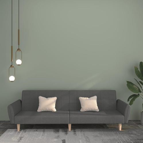 vidaXL Slaapbank 2-zits stof lichtgrijs, Huis en Inrichting, Zetels | Zetels, Nieuw, Verzenden