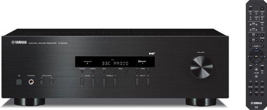 Stereoreceiver - Bluetooth streaming - DAB radio - Zwart..., Audio, Tv en Foto, Versterkers en Ontvangers, Nieuw, Verzenden