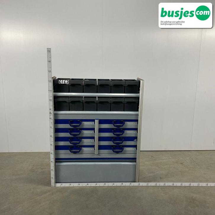 Sortimo alu bedrijfswagen inrichting 1000x420x1245mm (2725), Auto-onderdelen, Overige Auto-onderdelen, Gebruikt, Verzenden