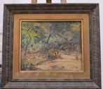 Lluis Vila Plana (1921) - Jardin impresionista, Antiquités & Art, Art | Peinture | Classique