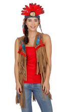 Indianen Vest Dames, Kleding | Dames, Verzenden, Nieuw