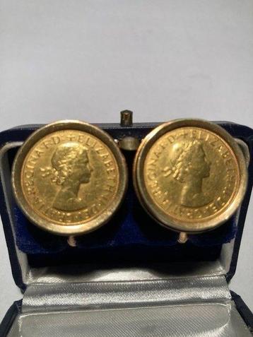 Manchetknopen - 22 karaat Geel goud beschikbaar voor biedingen