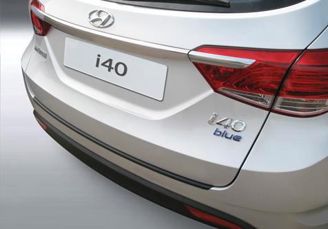 Achterbumper Beschermer | Hyundai i40 CW 2011- | ABS Kunstst, Auto diversen, Auto-accessoires, Nieuw, Verzenden