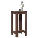 vidaXL Bartafel 51x50x103,5 cm bewerkt hout bruin, Verzenden, Nieuw