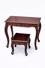 Tafel (2) - Hout - Tafels in de stijl van Lodewijk XV, Antiek en Kunst