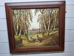 G Kwintenberg - Landschap met Fazanten, Antiek en Kunst