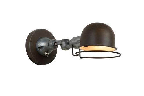 Lucide HONORE - Wandlamp - 1xE14 - Roest bruin, Huis en Inrichting, Lampen | Wandlampen, Nieuw, Verzenden