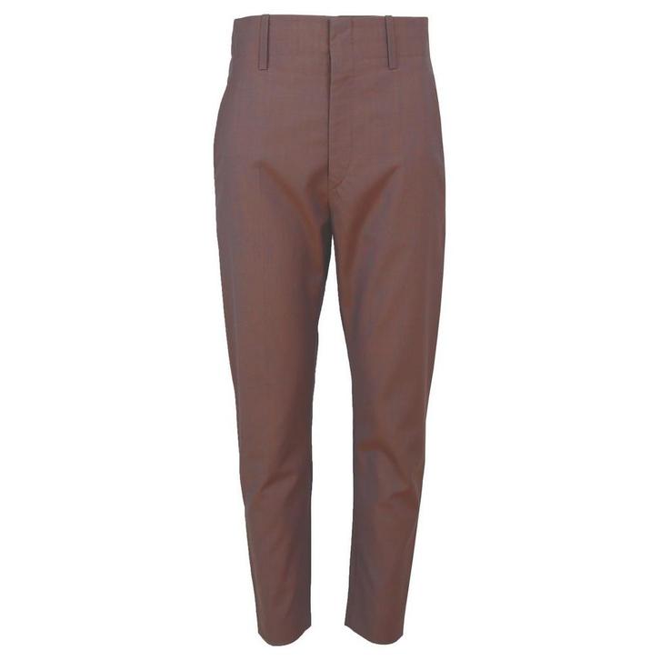 Isabel Marant Etoile • wollen pantalon Noah • 36, Kleding | Dames, Broeken en Pantalons, Bruin, Nieuw, Maat 36 (S), Verzenden