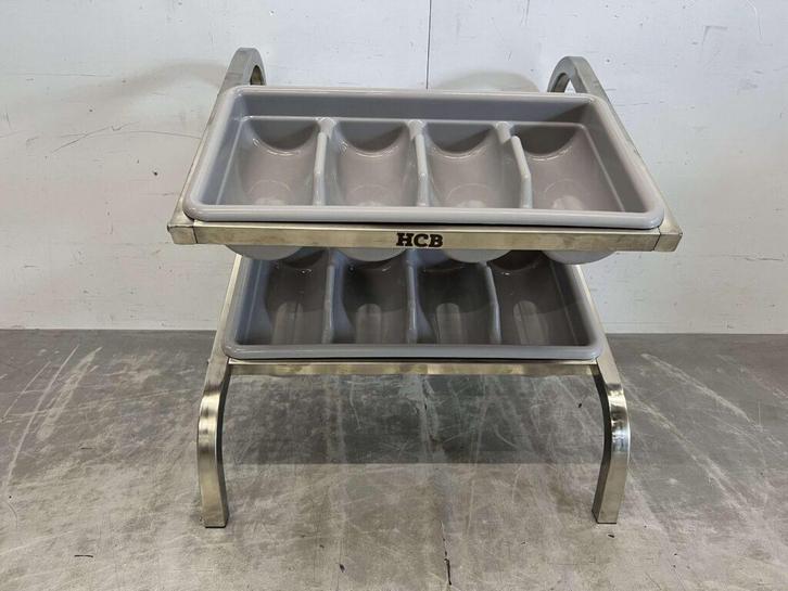 Acier inoxydable Double range-couverts porte-couverts, Articles professionnels, Horeca | Autre, Envoi