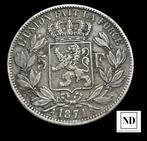België. Leopold II. 5 Francs 1871 (Zonder Minimumprijs)