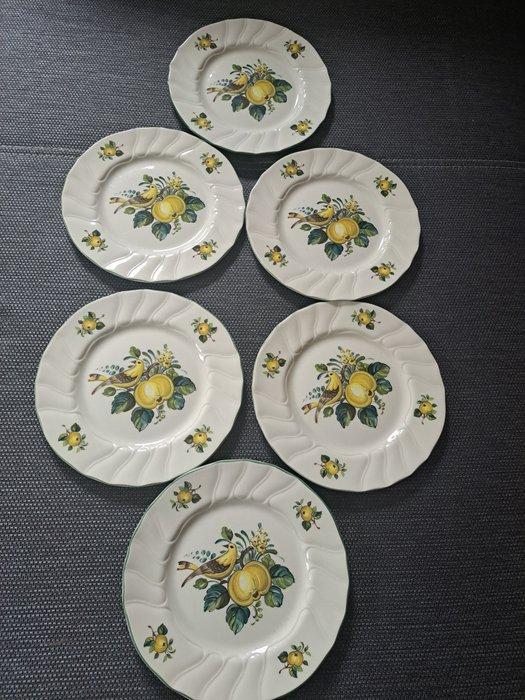 Villeroy & Boch - Service à pâtisserie/gâteau (6) - Jamaïque, Antiek en Kunst, Antiek | Meubels | Tafels