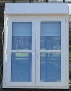 pvc raam , chassis , venster 120 x 160 met rolluik, Doe-het-zelf en Bouw, Nieuw, Kunststof, Raamkozijn, 150 tot 225 cm