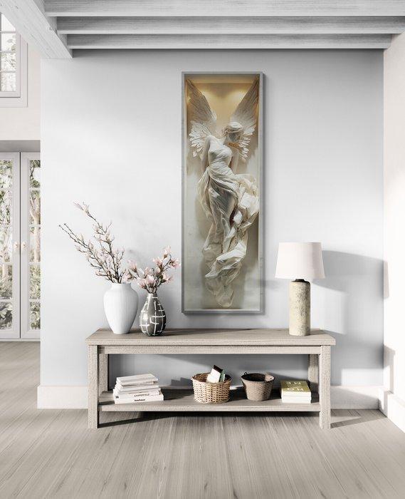 Artxlife - Dreaming Angel In Marble Niche [XXL], Antiek en Kunst, Antiek | Boeken en Manuscripten