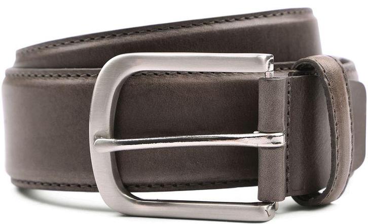 Suitable Riem Casual Donkergrijs maat 105 Heren, Kleding | Heren, Riemen en Ceintuurs, Riem of Ceintuur, Nieuw, Echt leder, Verzenden
