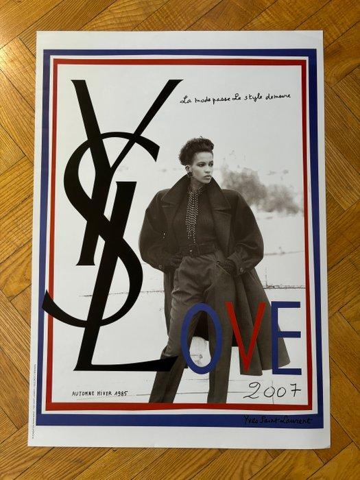 YVES SAINT LAURENT - LOVE 2007, Antiek en Kunst, Kunst | Tekeningen en Fotografie