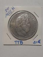 Frankrijk. Louis Philippe I. 5 Francs 1835-H, La Rochelle