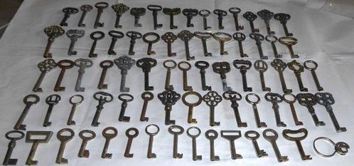 72 alte Schlüssel Key Cle für Möbel Schränke Kommoden, Antiek en Kunst, Antiek | Speelgoed