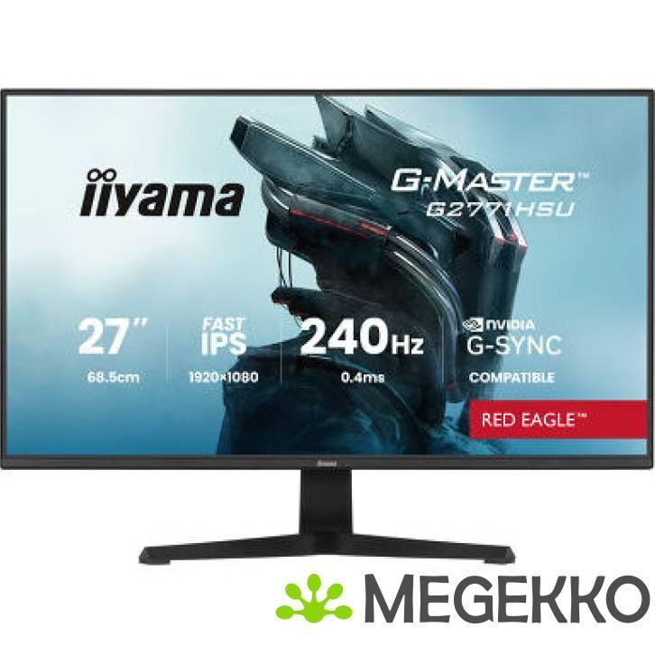 Iiyama G-Master G2771HSU-B1 27  Full HD IPS 240Hz Gaming, Computers en Software, Overige Computers en Software, Nieuw, Verzenden