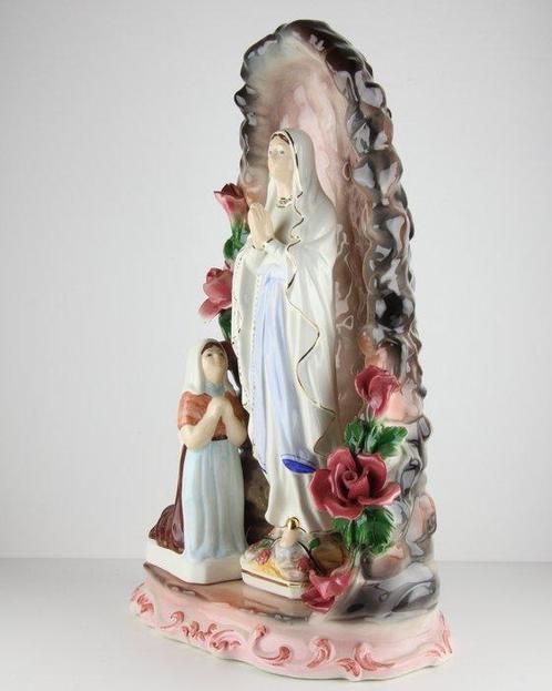 Ceramiche Larry SKG - Beeldje - 52cm - OLV van Lourdes -, Antiek en Kunst, Antiek | Boeken en Manuscripten