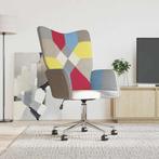 vidaXL Relaxstoel patchwork stof, Huis en Inrichting, Fauteuils, Verzenden, Nieuw