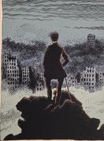 Tardi - 1 Offset Print - Hommage à Caspar David Friedrich, Livres, BD
