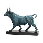 Beeldje - Bull - Brons, Marmer, Antiek en Kunst