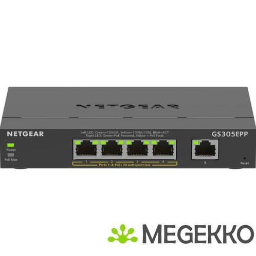 Netgear GS305EPP Managed switch, Informatique & Logiciels, Ordinateurs & Logiciels Autre, Envoi