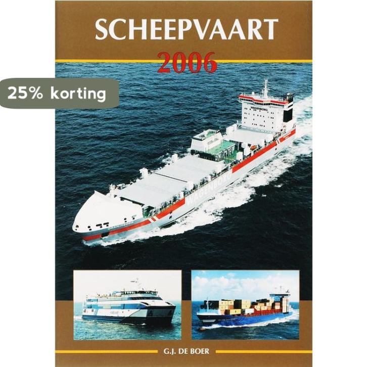 Scheepvaart 2006 9789060134528 G.J. de Boer, Livres, Loisirs & Temps libre, Envoi