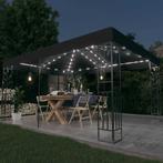 vidaXL Prieel met dubbel dak en LED-lichtslinger 3x4 m, Tuin en Terras, Partytenten, Verzenden, Nieuw