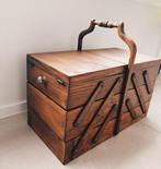 Boîte à couture - Boîte à couture ancienne avec mécanisme en, Antiquités & Art