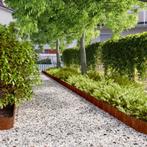 vidaXL Gazonranden 10 stuks 15x103 cm flexibel cortenstaal, Tuin en Terras, Bielzen en Borduren, Verzenden, Nieuw