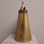 Koffiepot - Messing - Vlaamse koffiekan, Antiek en Kunst