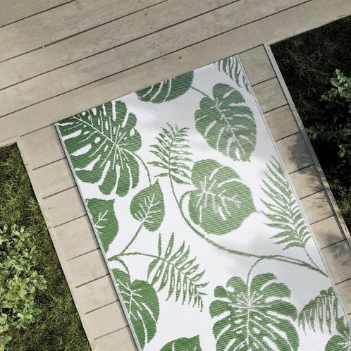 vidaXL Buitenkleed ARAKIL 80x150 cm polypropeen groen, Kinderen en Baby's, Speelgoed | Speelkleden, Nieuw, Verzenden