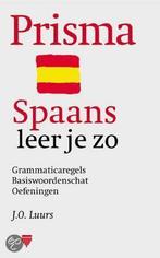 Zo leer je Spaans / Prisma pocket woordenboek / 901, Boeken, Verzenden, Gelezen, J.O. Luurs