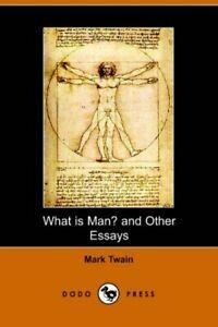 What Is Man and Other Essays. Twain, Mark   ., Boeken, Overige Boeken, Zo goed als nieuw, Verzenden
