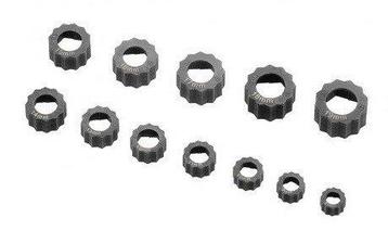 Damaged-nut/bolt extractor set 12-delig, Verzenden