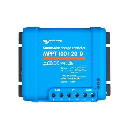 Victron SmartSolar MPPT 100/20 12V 24V 48V (Solar Omvormers), Doe-het-zelf en Bouw, Zonnepanelen en Toebehoren, Nieuw, Verzenden